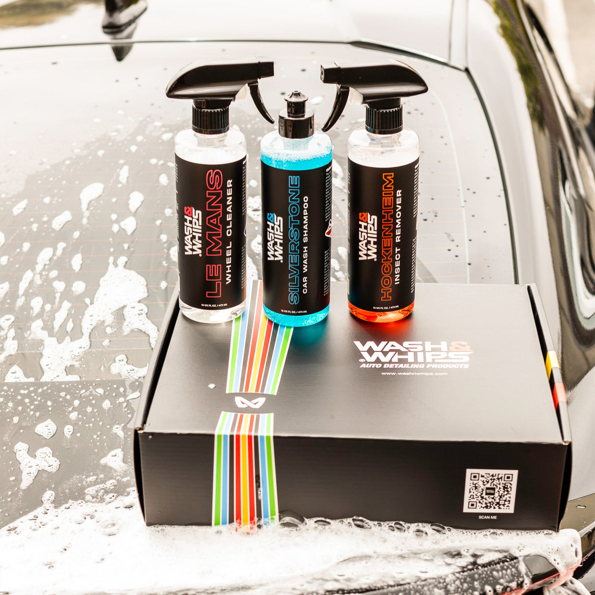 WASH&WHIPS WASH - Exterior Car Wash Kit (Step 1)