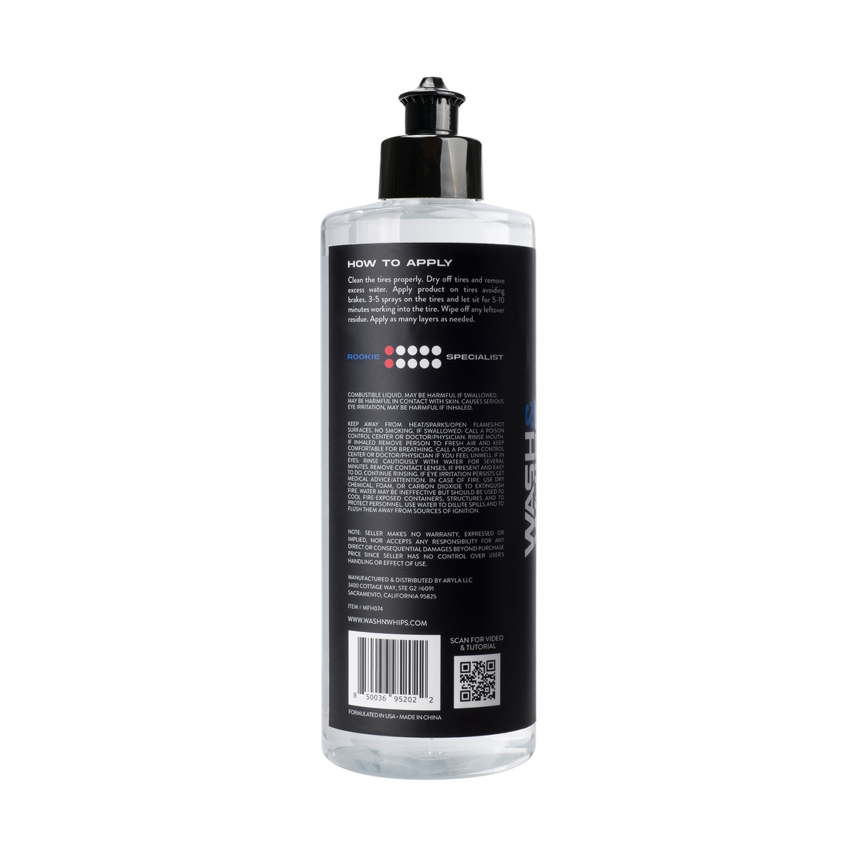 WASH&WHIPS Daytona Tire Coating & Shine