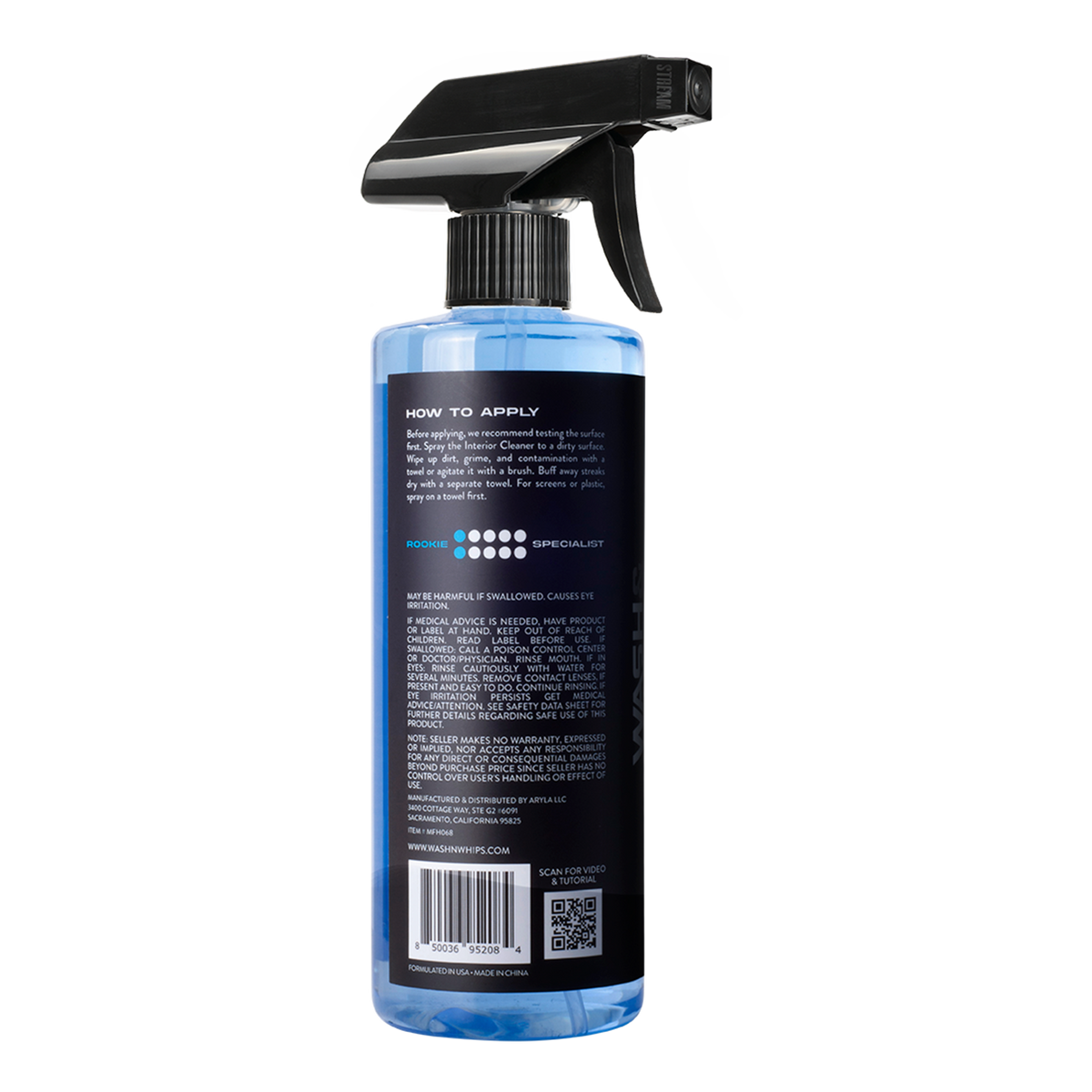 WASH&WHIPS Monaco Interior Cleaner