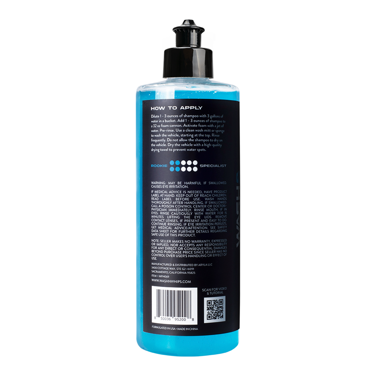WASH&WHIPS Silverstone Car Wash Shampoo
