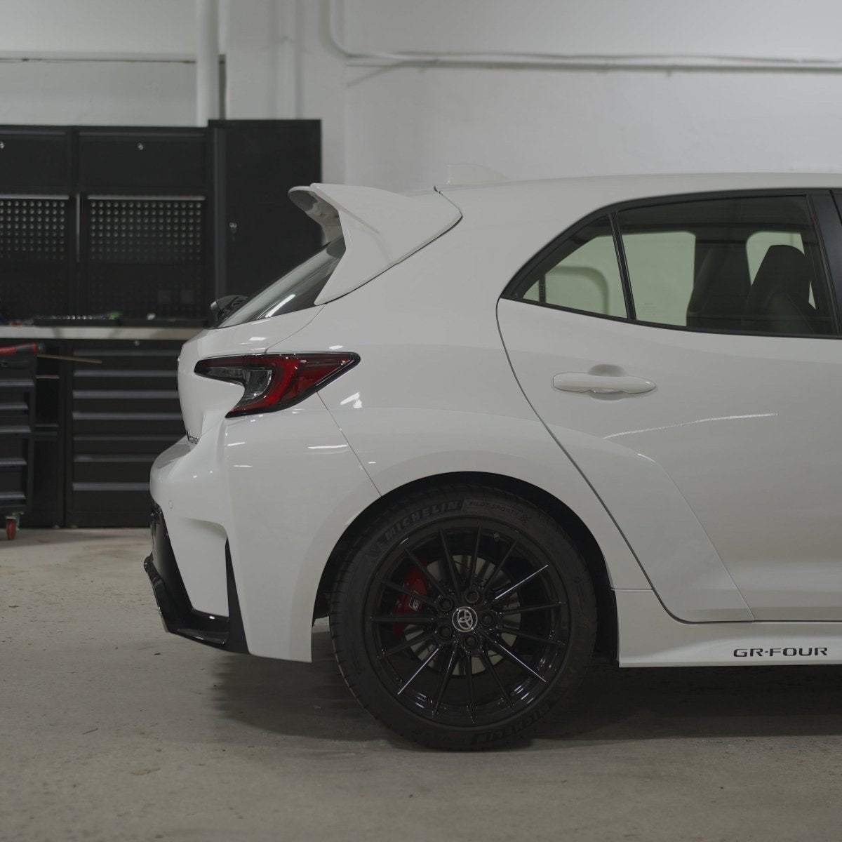 JDMuscle [23-26 GR Corolla, 19-26 Corolla Hatch] Spec C Spoiler - Paint Matched/Gloss Black/Carbon Fiber/Forged Carbon Fiber *Special Order*