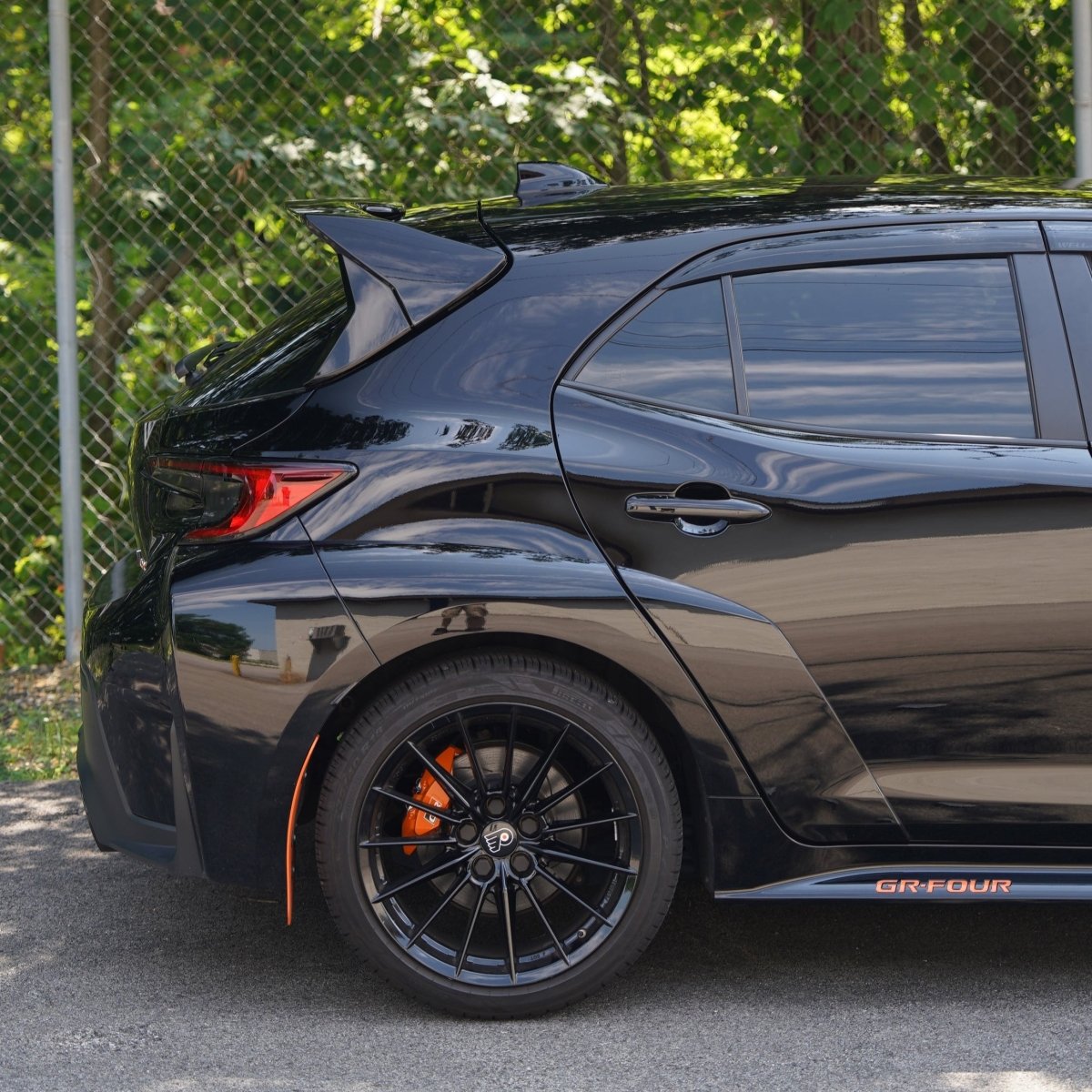 JDMuscle [23-26 GR Corolla, 19-26 Corolla Hatch] Spec C Spoiler - Paint Matched/Gloss Black/Carbon Fiber/Forged Carbon Fiber *Special Order*