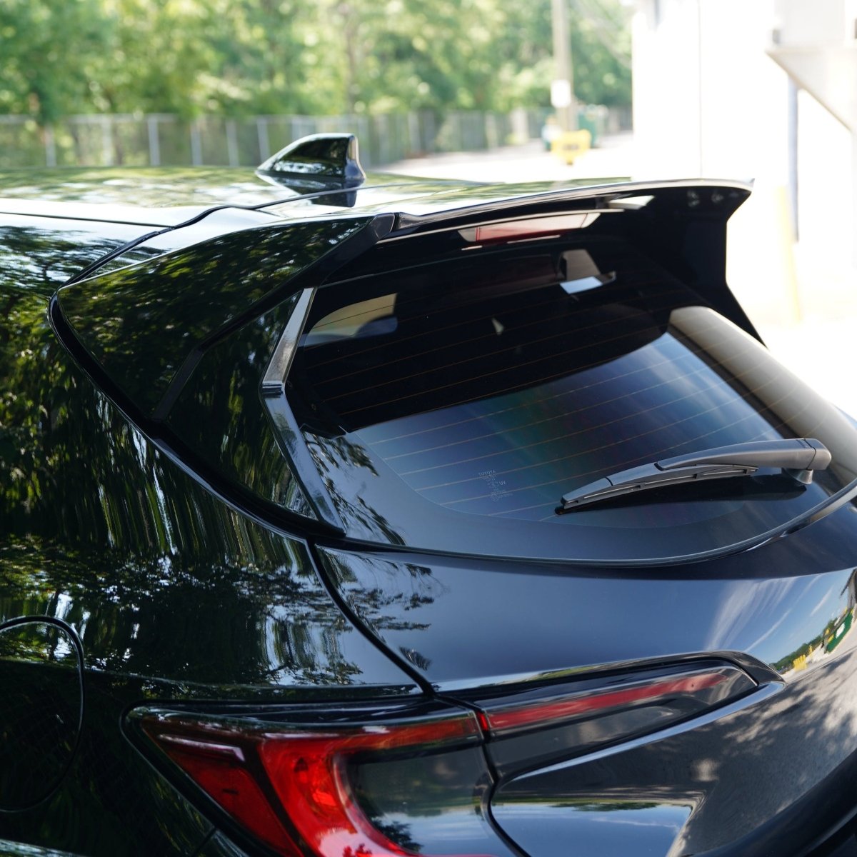 JDMuscle [23-26 GR Corolla, 19-26 Corolla Hatch] Spec C Spoiler - Paint Matched/Gloss Black/Carbon Fiber/Forged Carbon Fiber *Special Order*