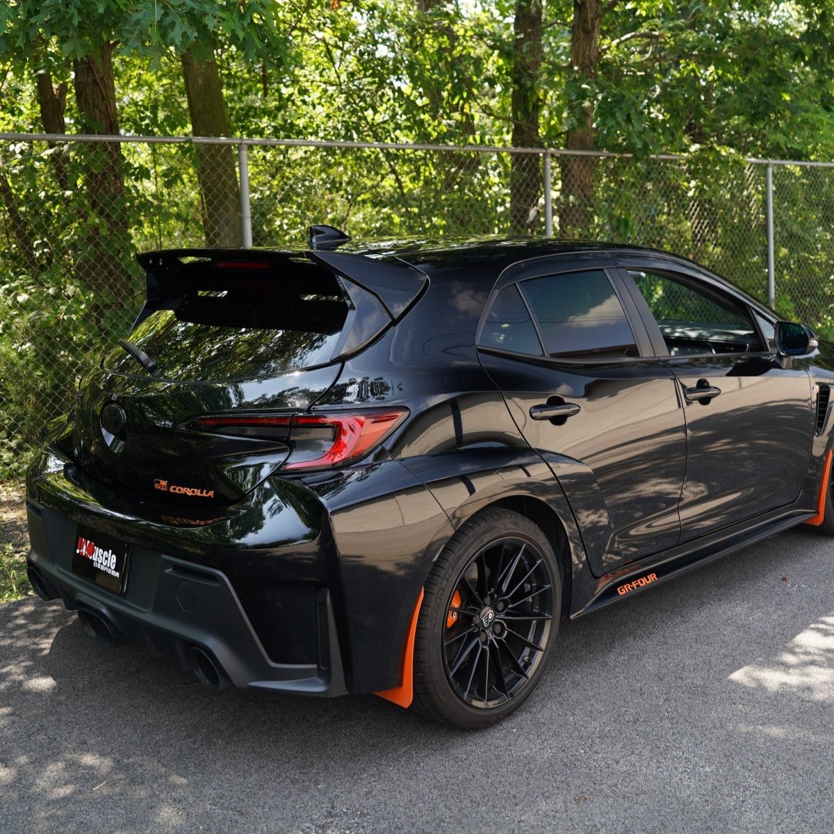 JDMuscle [23-26 GR Corolla, 19-26 Corolla Hatch] Spec C Spoiler - Paint Matched/Gloss Black/Carbon Fiber/Forged Carbon Fiber *Special Order*