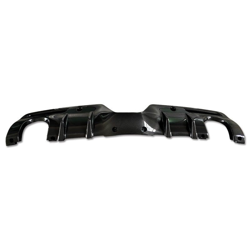 JDMuscle Tanso Carbon Fiber AM Style Rear Diffuser for 2020+ Toyota Supra
